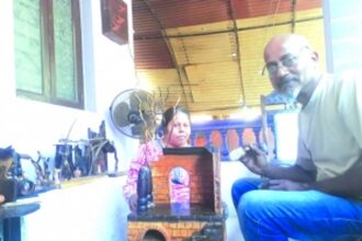 Manger man: Seraulim artist lovingly crafts elaborate Christmas cribs out of discarded wood, roots