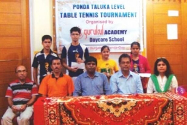 Mangesh, Kumud Ponda TT champs