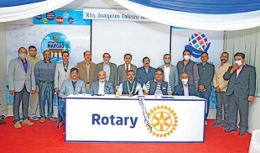 Mangirish president of Rotary Club of Margao