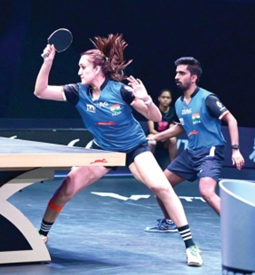 Manika Batra stars for India with 3 wins