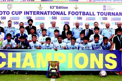 Manipur’s TG English School clinch 63rd Subroto Cup Junior Boys title