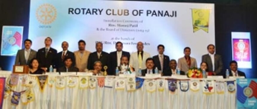 Manoj Patil is new president of Rotary Club of Panaji