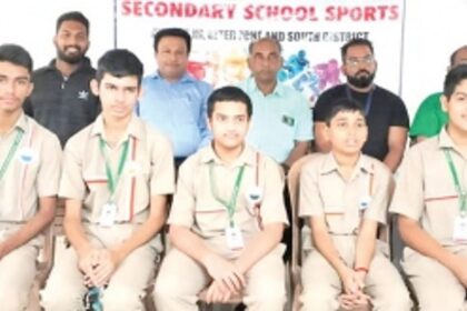 Manovikas HS, Almeida HS U-17  South District Chess champs