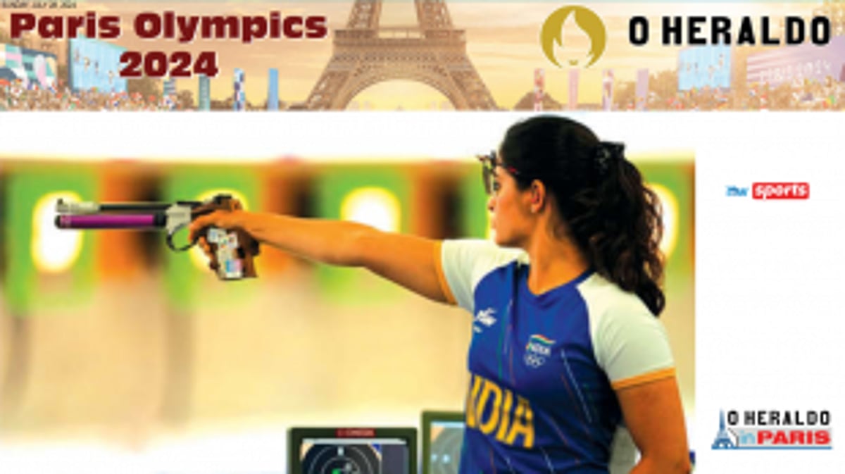 Manu Bhaker qualifies for 10m air pistol final; heartbreak for Sarabjot Singh