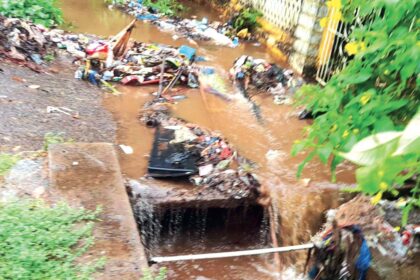 Mapusa Flooded After Heavy Rains: Shops Submerged, Roads Impassable