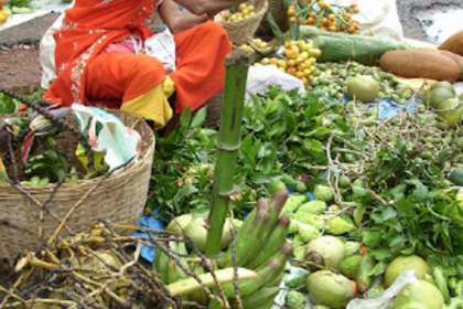 Mapusa Matoli Bazzar  near Shakuntala statue