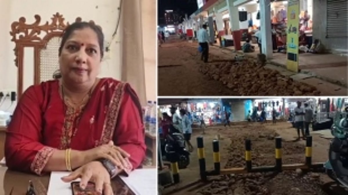 Mapusa Merchants oppose MMC-Installed gate in the market; Chairperson seeks cooperation amid rising concerns
