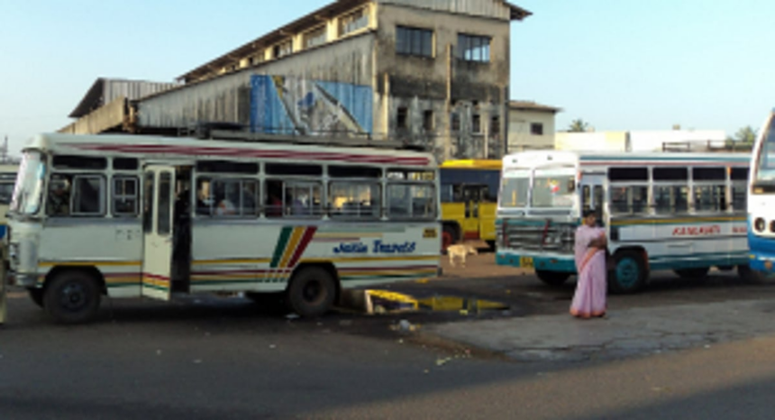 Mapusa-Salvador do Mundo via Pomburpa route  bus timing irregular