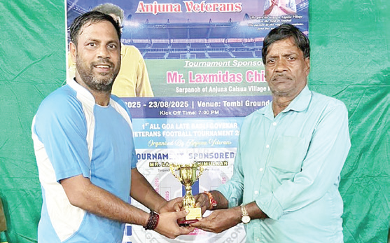 Mapusa Veterans up 1 Mapusa Veterans up