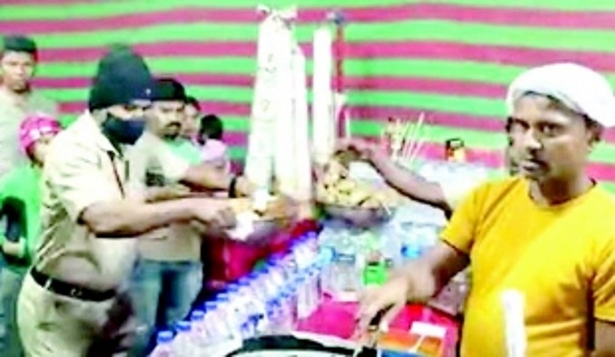 Mapusa civic body cracks down on unlicensed food stalls at Bodgeshwar zatra