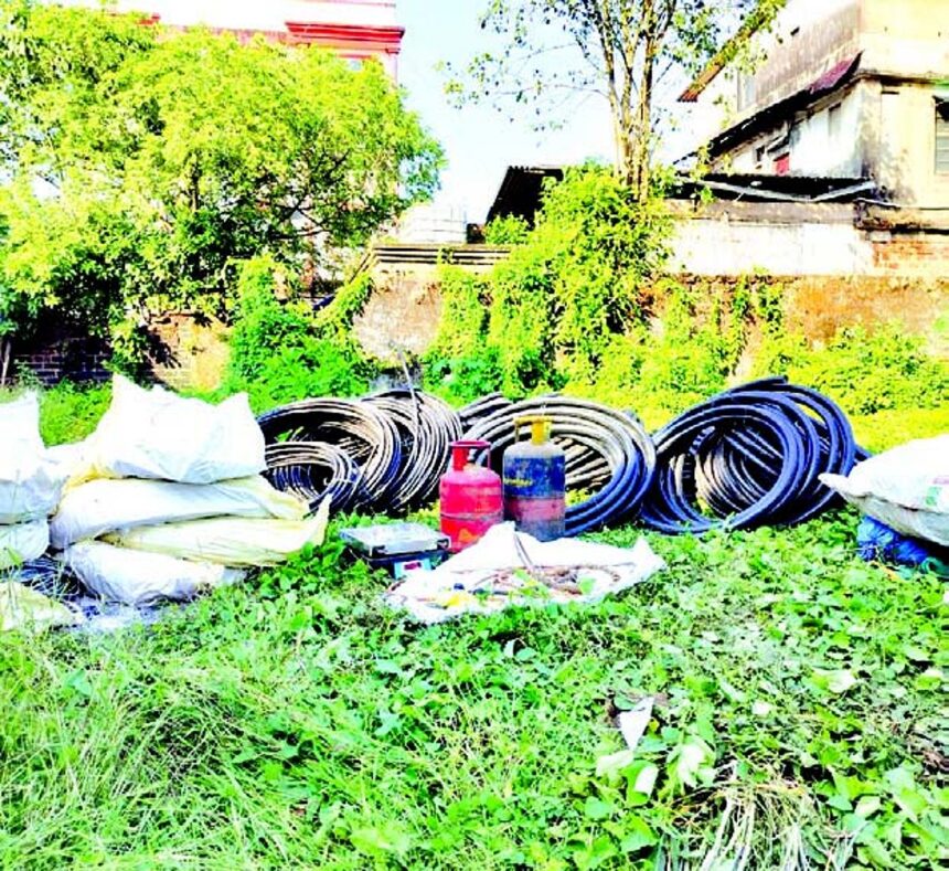 Mapusa cops nab 4 for stealing electrical cables worth lakhs 1 Mapusa cops nab 4 for stealing electrical cables worth lakhs