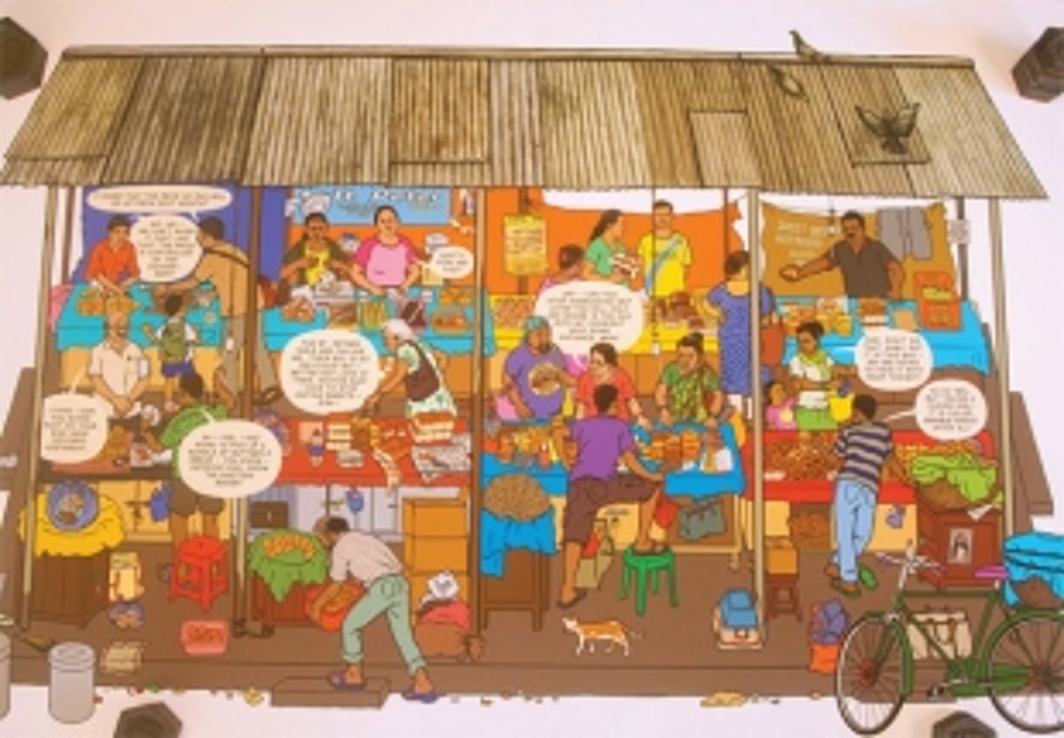Mapusa market: Splendidly graphic