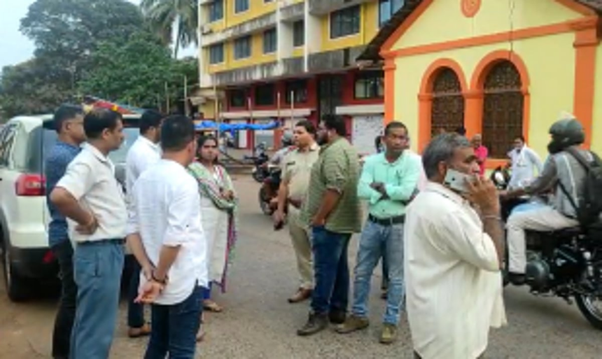Mapusa municipality prepares for the Milagres Feast fair 1 Mapusa municipality prepares for the Milagres Feast fair