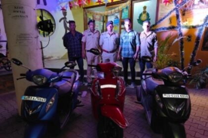 Mapusa police seize three vehicles for being illegally rented out