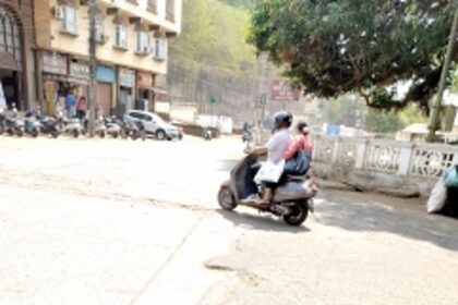 Mapusa roads in a deplorable state