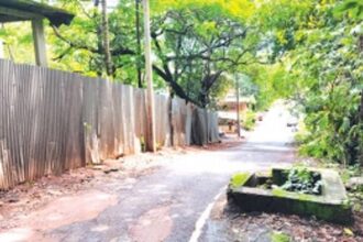 Mapusa’s Dangui Colony residents raise  concern over dangerous T-junction