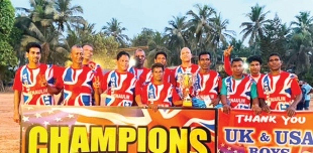 Marc Caterers win UK/US Veterans Trophy