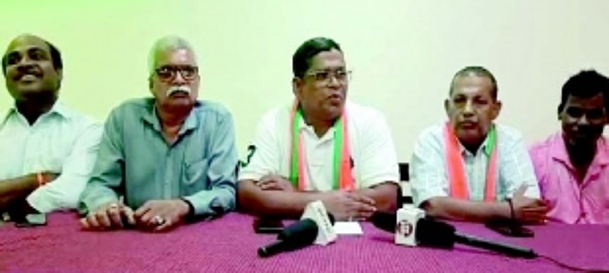 Marcaim BJP workers irked by Sudin’s  comments, want him sacked from Cabinet
