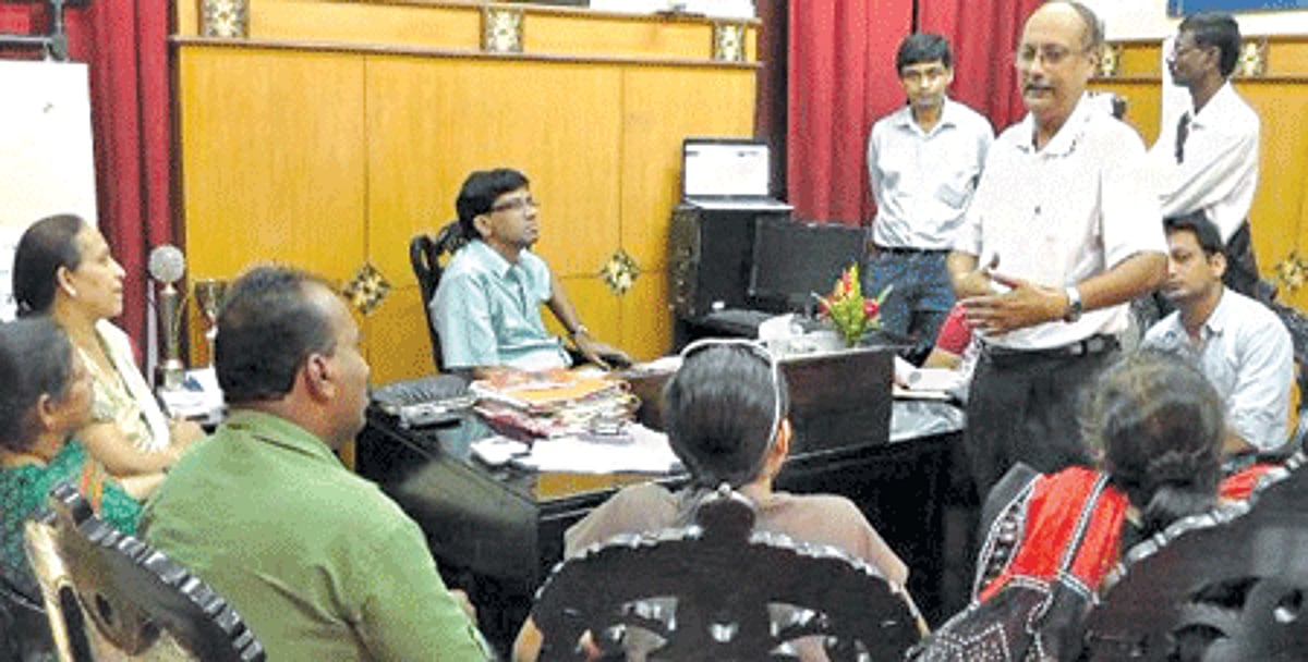 Margao City Fathers briefed on the survey to keep a track of tax defaulters in the commercial capital.