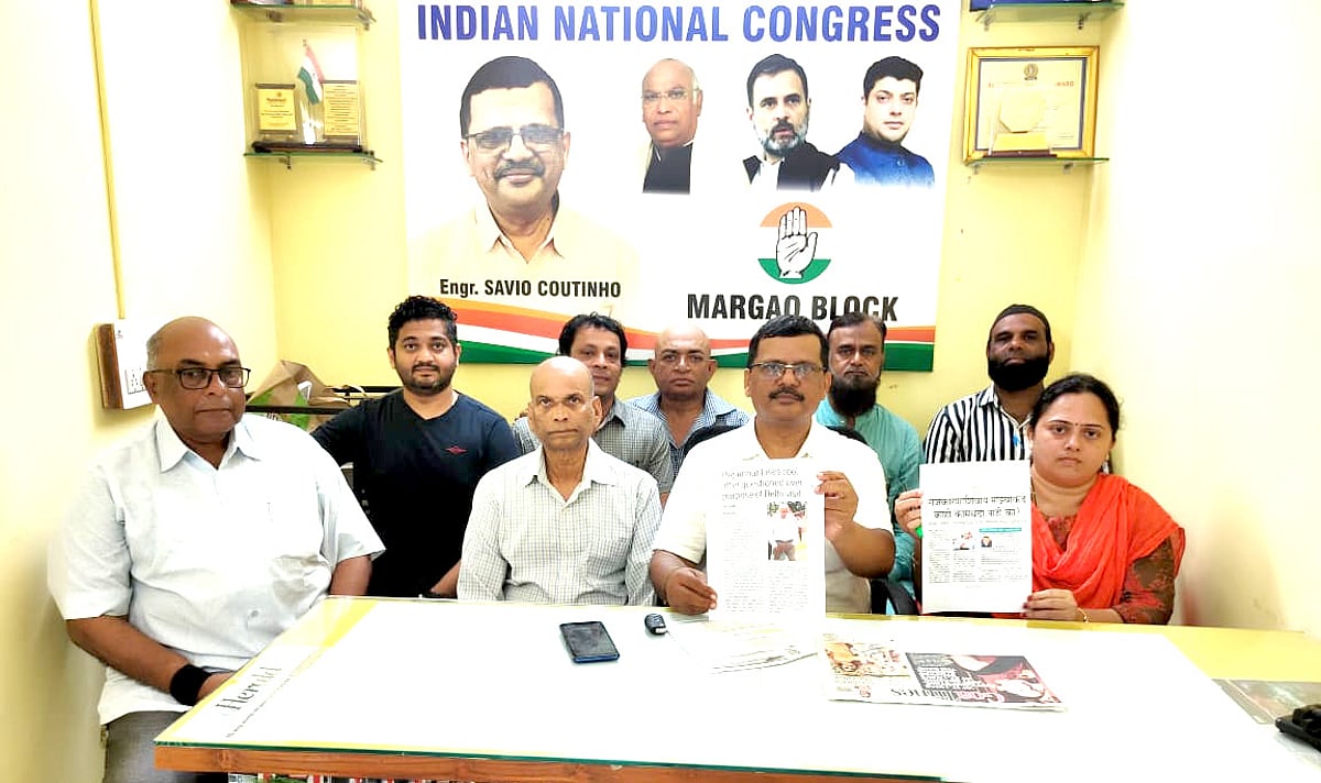 Margao Congress to mark two-year anniversary of 8 MLAs’ defection to BJP