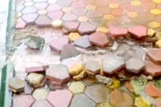 Margao Council’s sewage chambers overflow due to heavy rains