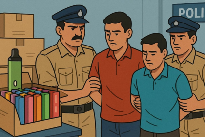 Margao Police Seize E-Cigarettes Worth ₹5 Lakh, Arrest Two Under PECA 2019