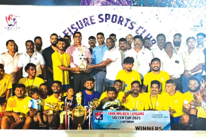 Margao Sports Club Clinch 14th Wilred Leisure Soccer Cup 2025 with 3-0 Victory