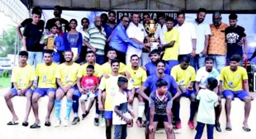 Margao Sports Club take home Nerul Panchayat Cup