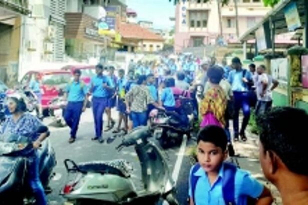 Margao Traffic Cell draws up rough plan to decongest school zone