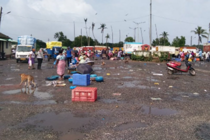Margao Wholesale Fish Market in Filthy State Again, Sardesai Slams SGPDA