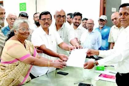 Margao citizens submit demands to Viriato,
to upgrade services at South District Hospital