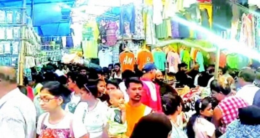 Margao civic body dismantles feast stalls; fair on SGPDA grounds continues beyond permitted 7 days