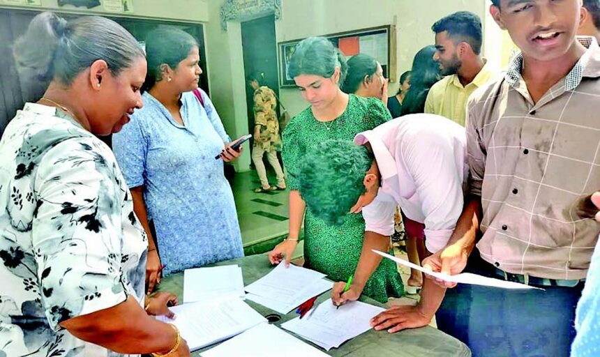 Margao goes on signature drive to oppose 12 unwanted projects in Old Goa 1 Margao goes on signature drive to oppose
12 unwanted projects in Old Goa