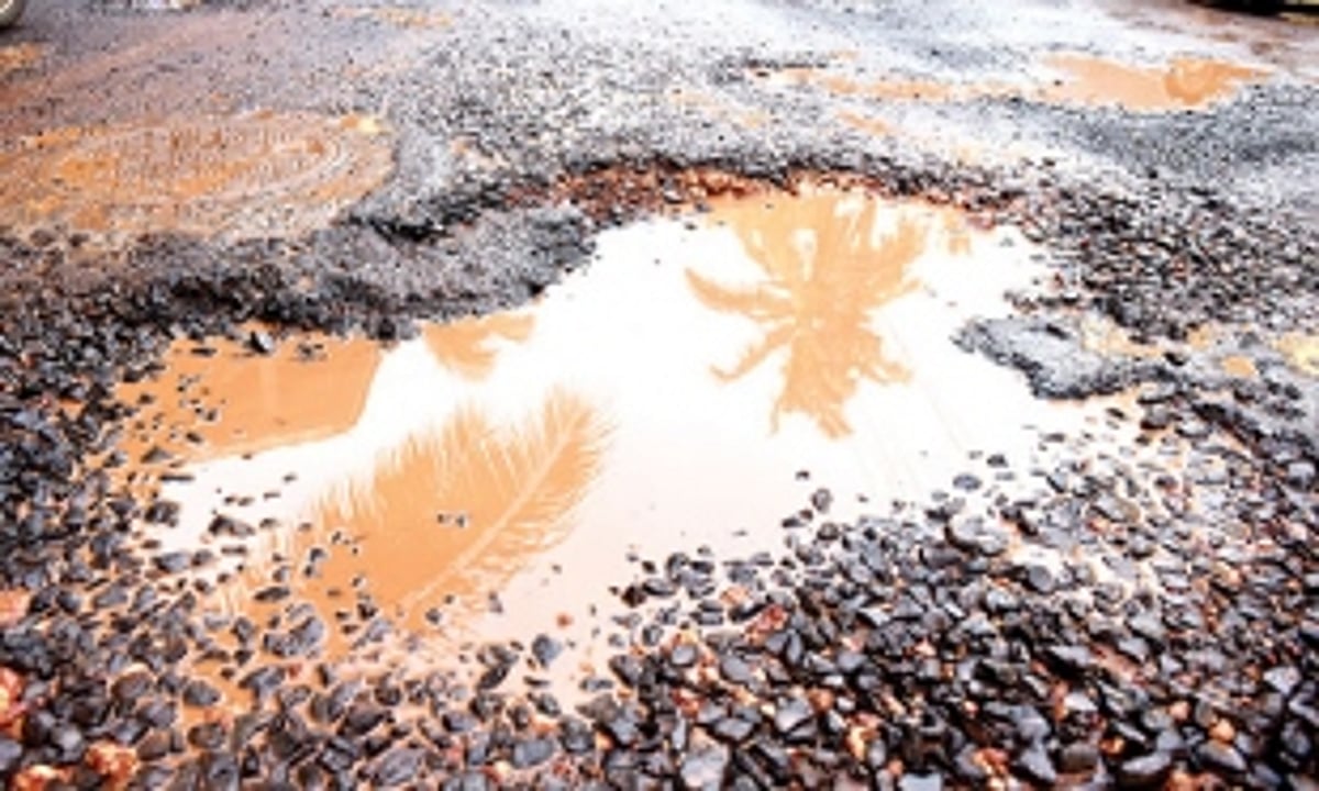 Margao locals face hardships due to bad quality of roads