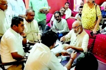 Margao locals vent frustration over unaddressed civic issues at GFP’s ‘Janta Darbar’