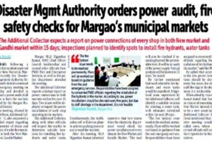 Margao market traders dismiss cleanup drive as ‘eyewash’, push for real action