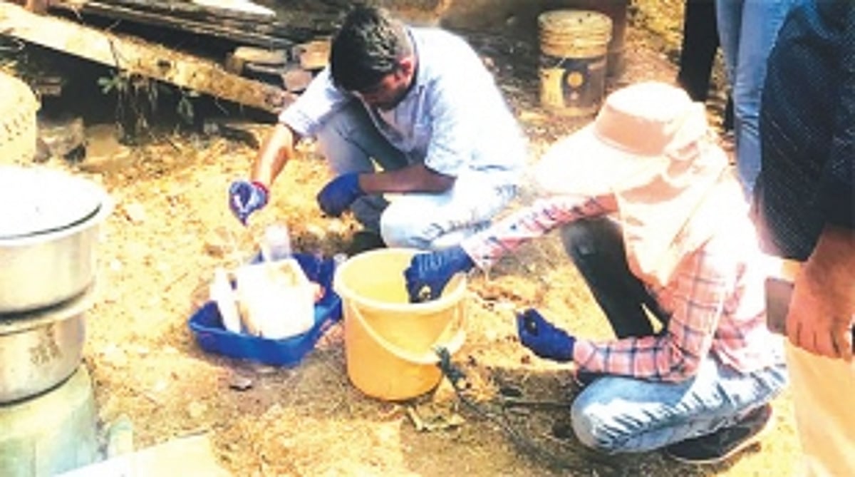 Margao residents fear contamination of water due to seepage of sewage