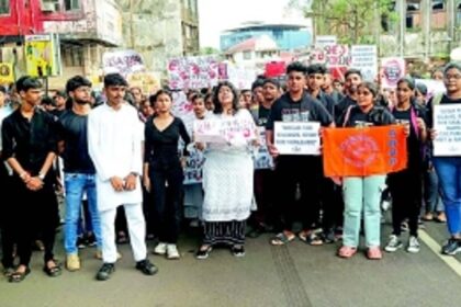 Margao students decry Kolkata rape, rally for change in mentality towards women