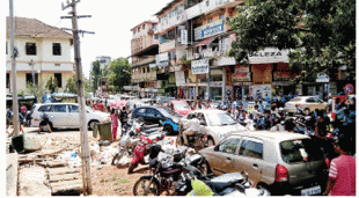 Margao’s congestion woes never seem to end