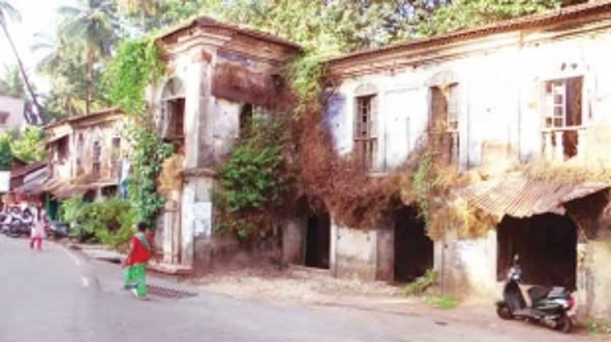 Margao’s falling ‘old age’ buildings need care givers