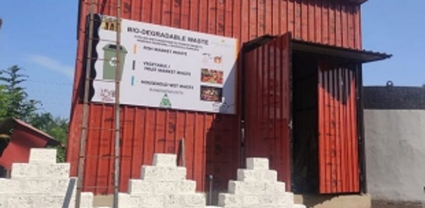 Margao’s first biomethanation plant opens at SGPDA market 1 Margao’s first biomethanation plant opens at SGPDA market