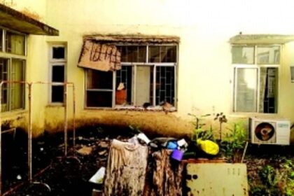 Margao's health infrastructure in poor health:  Now, concrete slab collapses at Old Hospicio