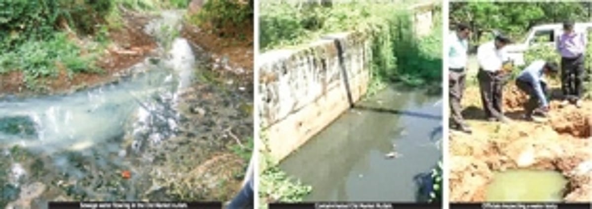 Margao’s sewerage line on track in south, disintegrates in northern-end
