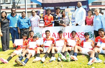 Marina English HS Wins Inaugural U-17 Football Tournament After Thrilling Tie-Breaker