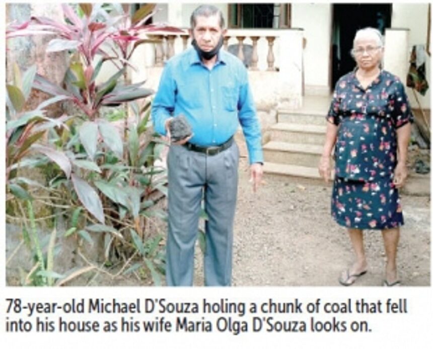 Marooned in their land that has coal droppings but no road access