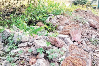 Massive Construction Debris Near Holy Trinity Church in Benaulim: Authorities Urged to Take Action