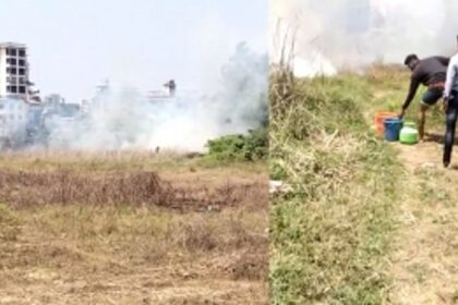 Massive Fire Breaks Out at Mapusa, Morod, Cause Yet to be Determined