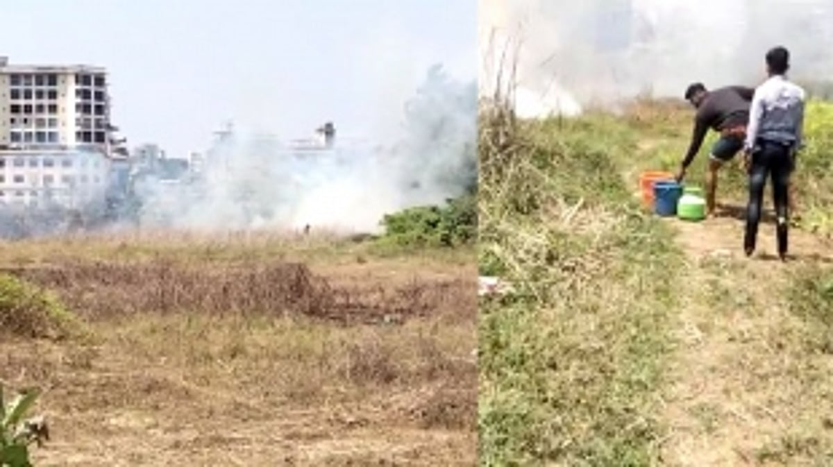 Massive Fire Breaks Out at Mapusa, Morod, Cause Yet to be Determined