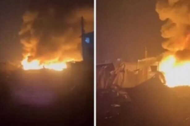 Massive Fire Engulfs Slum Near Mumbai, 24 Fire Tenders Rushed to the Scene