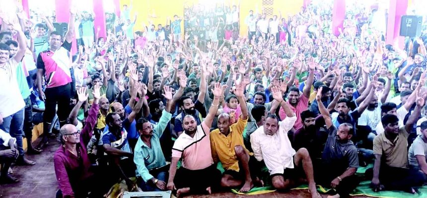 Maulinge-Kudchire villagers vow to oppose Construction and Debris Waste Processing Plant 1 Maulinge-Kudchire villagers vow to oppose
Construction and Debris Waste Processing Plant